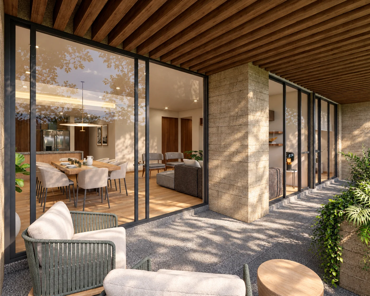 Uxmal: terraza
