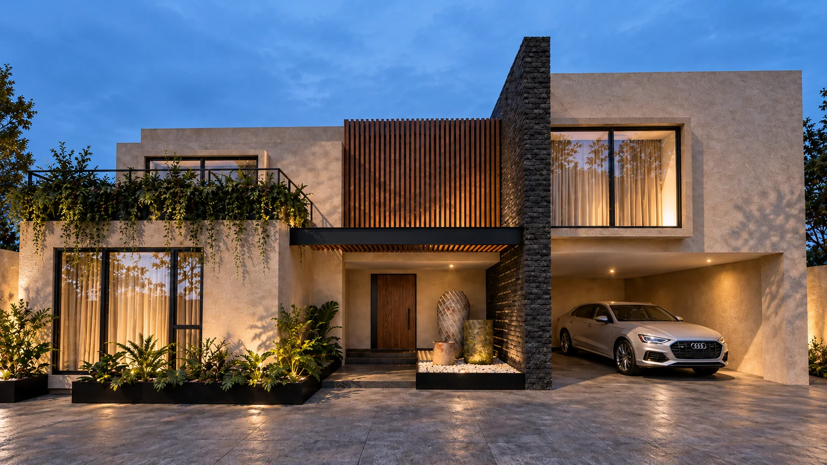 Casa Bosques de la Antequera: fachada