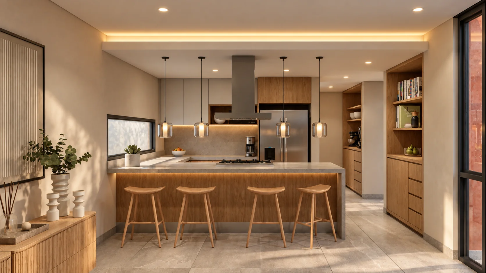 Casa Espínola: cocina